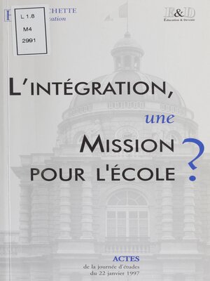cover image of L'Intégration